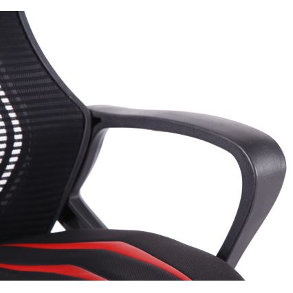 Gaming-Stuhl VARR Spider schwarz/rot