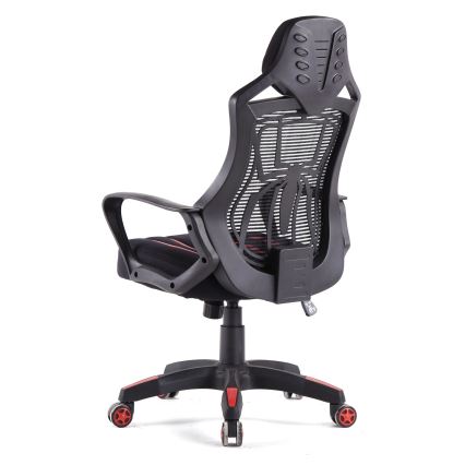 Gaming-Stuhl VARR Spider schwarz/rot