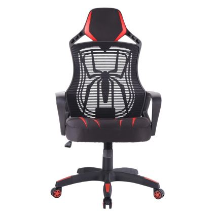 Gaming-Stuhl VARR Spider schwarz/rot