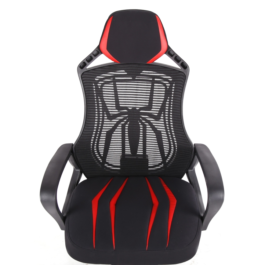 Gaming-Stuhl VARR Spider schwarz/rot