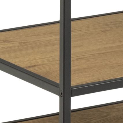 Garderobe SARON Eiche/Schwarz