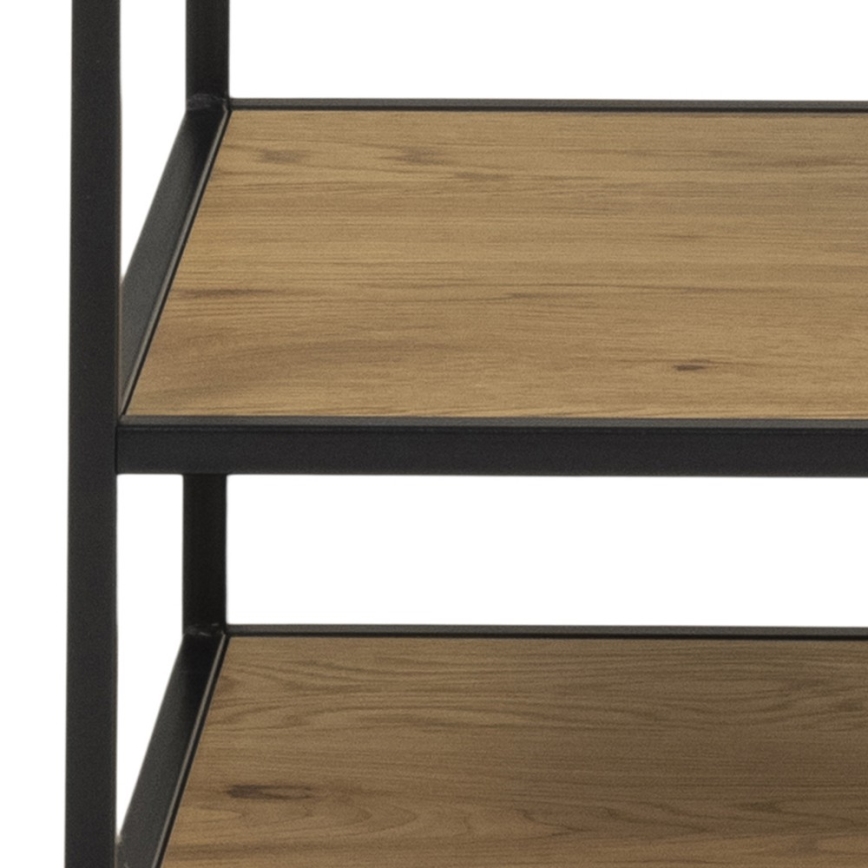 Garderobe SARON Eiche/Schwarz