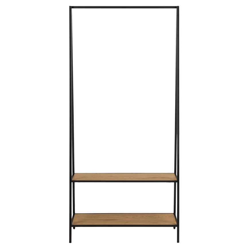 Garderobenhaken SARON Eiche/Schwarz