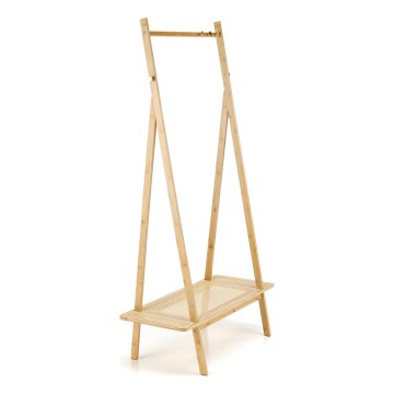 Garderobenständer 168x68 cm LEGNO Rattan