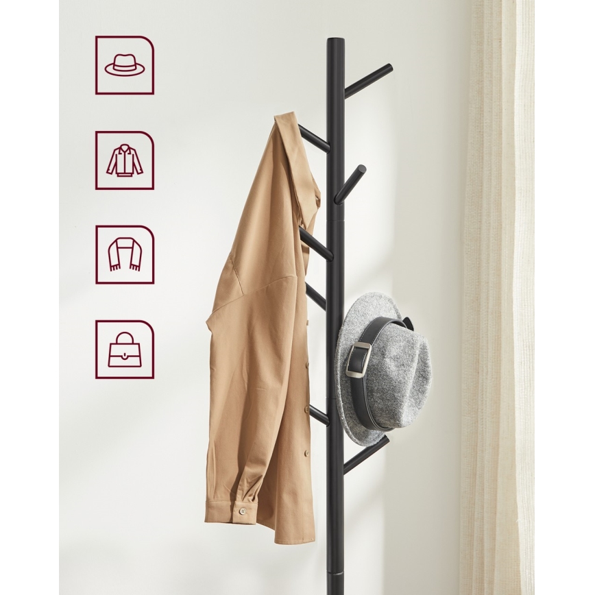 Garderobenständer LINEA, schwarz