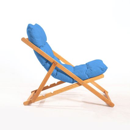 Gartenliege blau/Buche