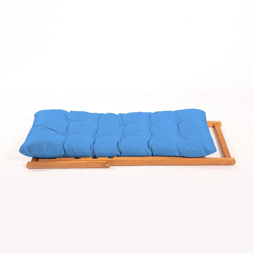 Gartenliege blau/Buche