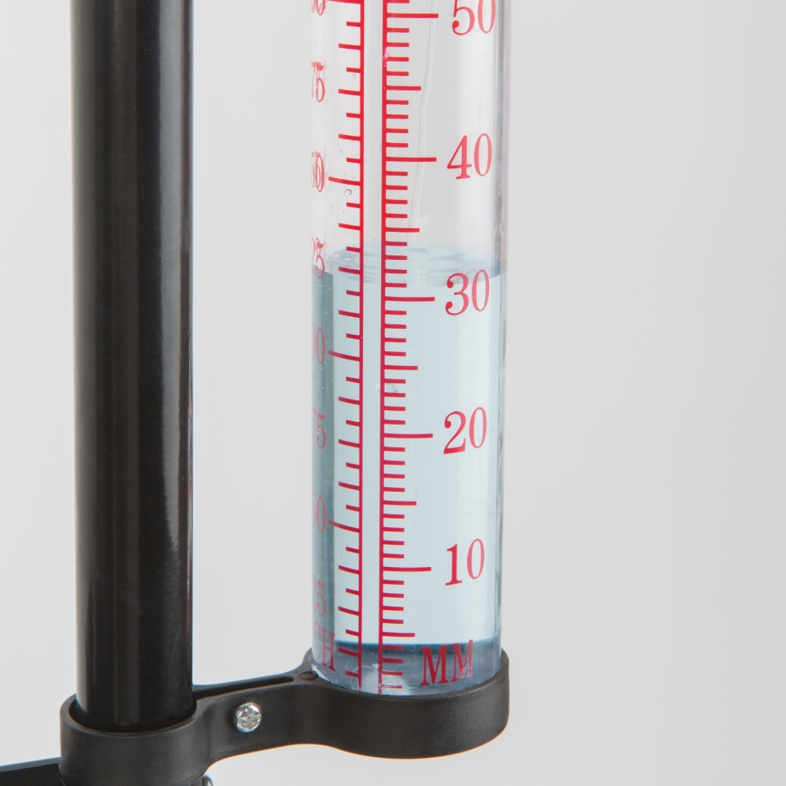Gartenwetterstation 3-in-1, 145 cm, schwarz