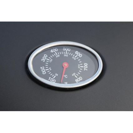 Gasgrill 4-Brenner, Edelstahl