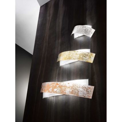 Gea Luce CAMILLA A P oro - Wandleuchte CAMILLA 2xE14/28W/230V 34 cm golden