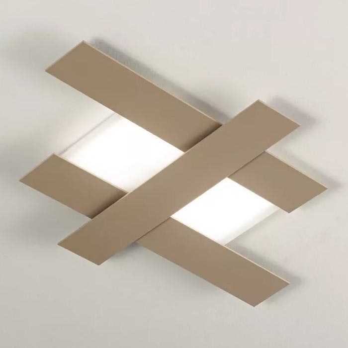 Gea Luce DOHA P P T - LED-Deckenleuchte DOHA LED/30W/230V 65,5 cm beige