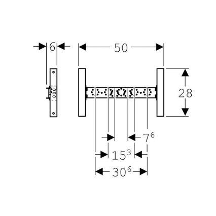 Geberit 111.770.00.1 - Unterputz-Modul für Duofix-Armatur