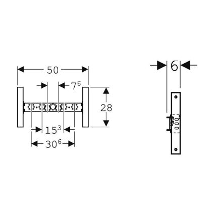 Geberit 111.770.00.2 - Unterputzmodul für Duofix-Armatur