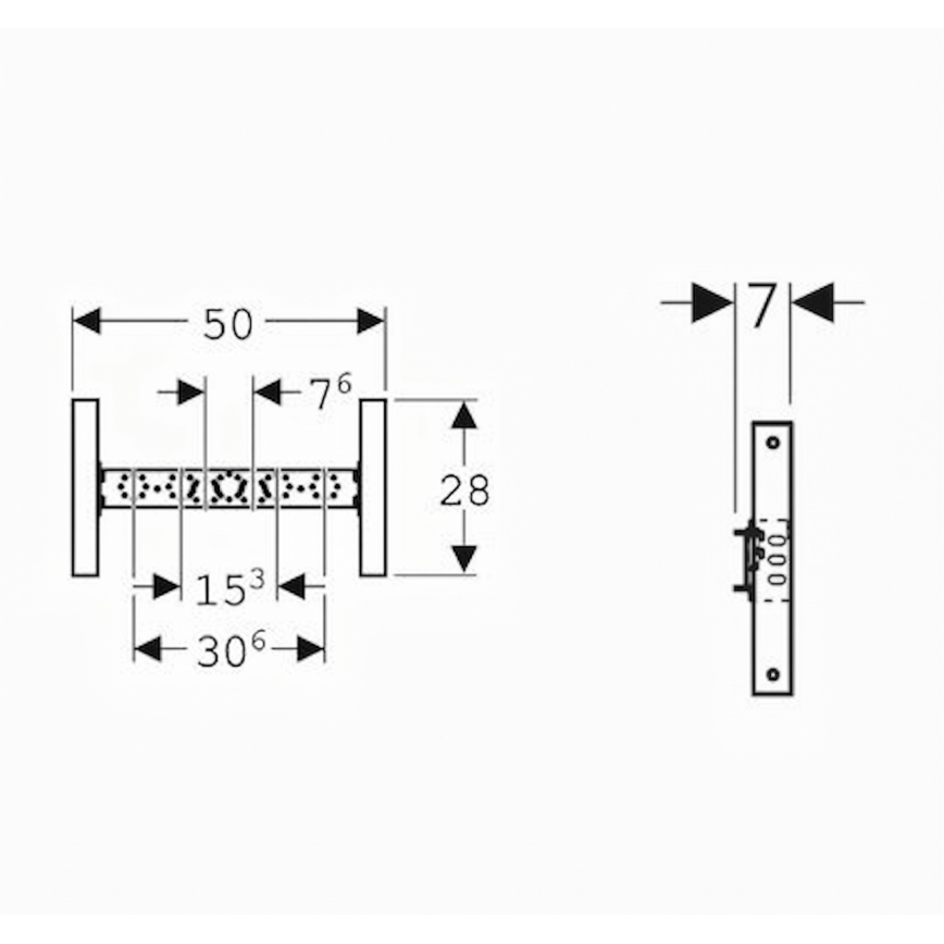 Geberit 111.770.00.2 - Unterputzmodul für Duofix-Armatur