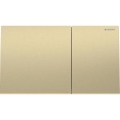 Geberit 115.622.QF.1 - Betätigungsplatte Sigma70 25x14,6 cm, gebürstetes Messing