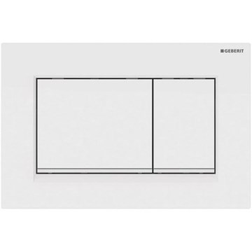 Geberit 115.883.11.1 - Betätigungsplatte Sigma30 24,6x16,4 cm weiß