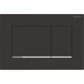 Geberit 115.883.14.1 - Betätigungsplatte Sigma30 24,6 x 16,4 cm schwarz/Glanzchrom