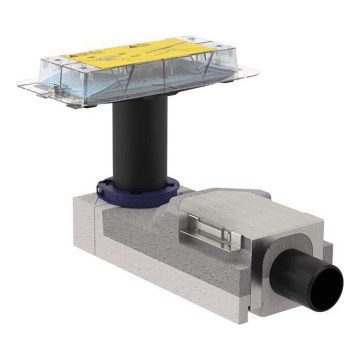 Geberit 154.150.00.1 - Montageset für die Ablaufrinne CleanLine 90-220 mm