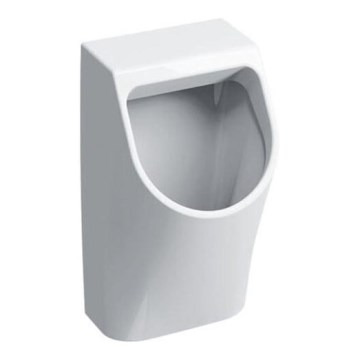 Geberit 500.254.01.1 - Pissoir Smyle, hinterer Wasseranschluss, hinterer Ablauf, Keramik/Weiß