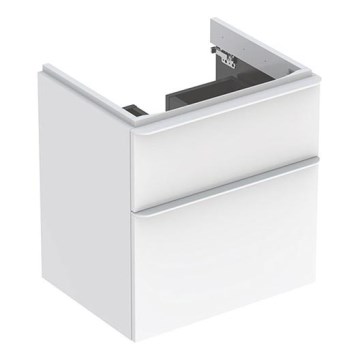 Geberit 500.352.00.1 - Waschtischunterschrank Smyle Square 59x62x47 cm weiß