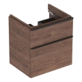 Geberit 500.352.JR.1 - Waschtischunterschrank Smyle Square, 61,7 x 58,4 cm, Walnuss