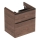 Geberit 500.352.JR.1 - Waschtischunterschrank Smyle Square, 61,7 x 58,4 cm, Walnuss