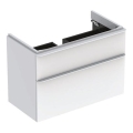 Geberit 500.354.00.1 - Waschtischunterschrank Smyle Square 61,7x88,4 cm weiß