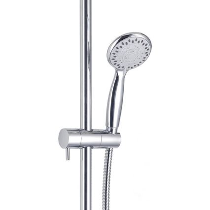 Gedy - Duschset STAR PLUS mit Einhebelmischer, glänzender Chrom