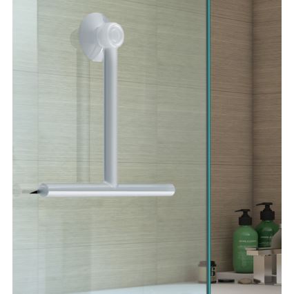 Gedy - Glasschaber GUMMY mattweiß
