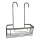 Gedy - Hängende Duschablage SMART 37,5 x 30 cm metallic-grau