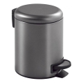 Gedy - Mülleimer POTTY 3 l mit Soft-Close, metallicgrau