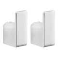 Gedy - SET 2x Wandhaken PIRENEI glänzendes Chrom