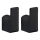 Gedy - SET 2x Wandhaken PIRENEI matt schwarz