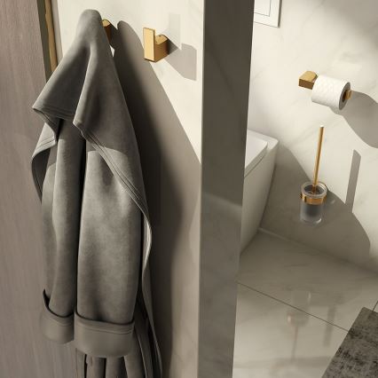 Gedy - Toilettenpapierhalter PIRENEI, goldfarben