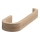 Gedy - Wand-Handtuchhalter HIMALAYA 6,7x21 cm Bambus