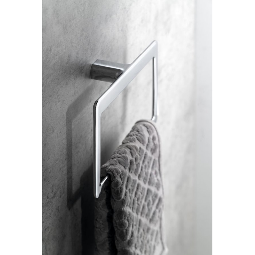 Gedy - Wand-Handtuchhalter PIRENEI 15x23 cm glänzender Chrom