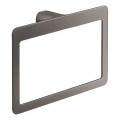 Gedy - Wand-Handtuchhalter PIRENEI 15x23 cm metallicgrau