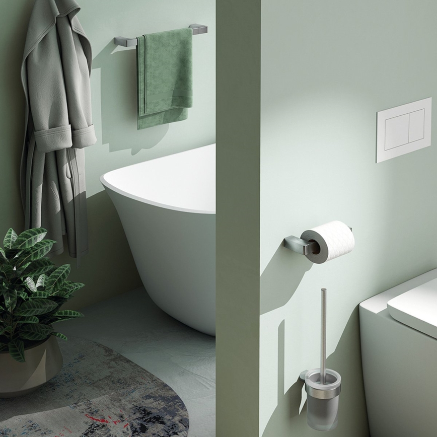 Gedy - Wand-Handtuchhalter PIRENEI 6,6×60 cm, glänzender Chrom