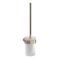Gedy - Wand-WC-Bürste PIRENEI, Milchglas/Gold
