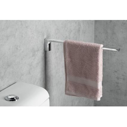 Gedy - Wandhaken für Handtücher PIRENEI, 6,6 x 41 cm, glänzender Chrom