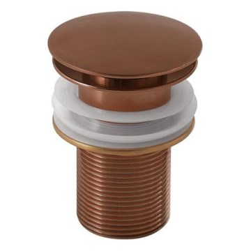 Gedy - Waschbeckenablauf CLICK-CLACK, Ø 6,6 cm, Bronze
