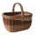 Geflochtener Holzkorb mit Griff 35x40 cm