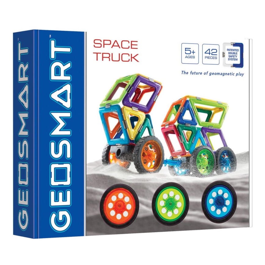 GeoSmart - Magnetischer Baukasten Space Truck 42 Stk.