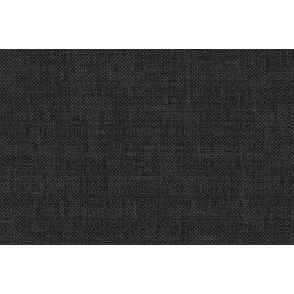 Gepolsterte Liege ARLY 110x200 cm mit universell montierbarem Kopfteil (L/R) anthrazit/weiß