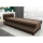 Gepolsterte Liege mit Stauraum TALI 80x202 Braun/Beige