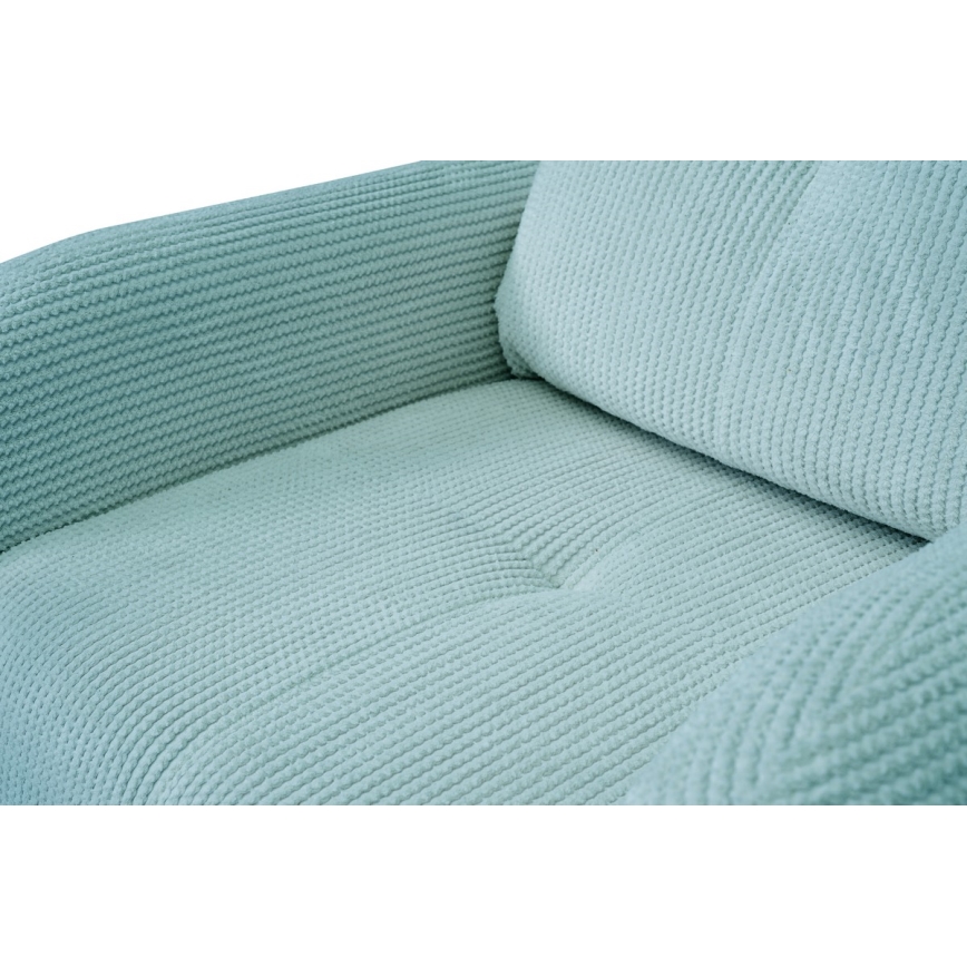 Gepolsterter Sessel CLOUDY türkis