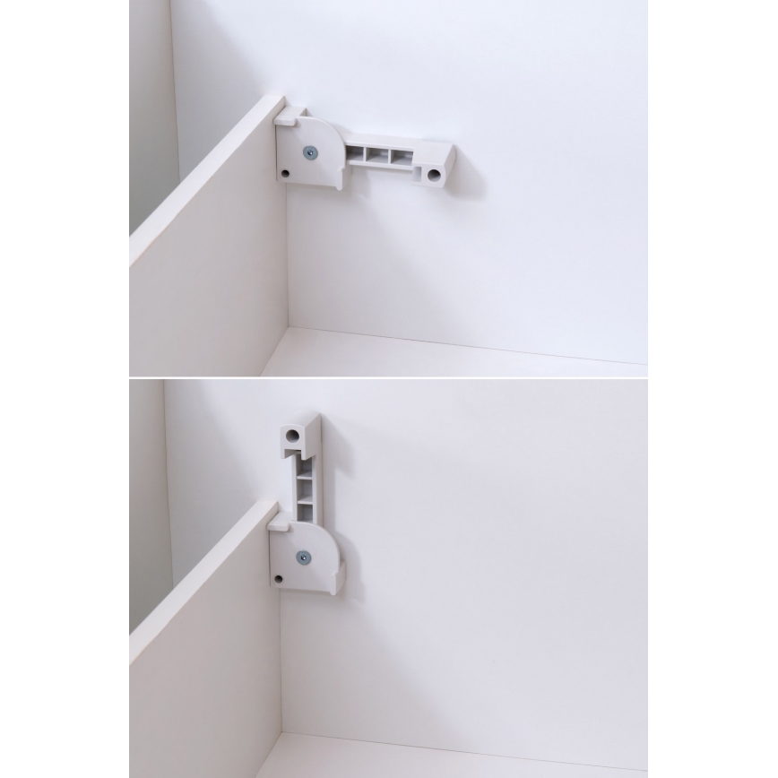 Gepolstertes Bett mit Matratze und Stauraum MARIA 160x200 cm Anthrazit