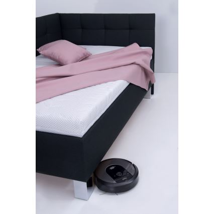 Gepolstertes Bett mit Stauraum ohne Matratze MARIA PETITE 120x200 cm Anthrazit
