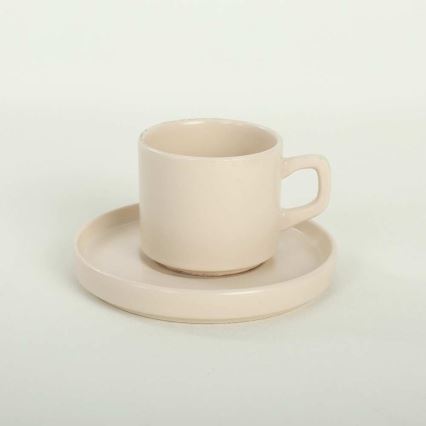 Geschirrset 20 Stück bunt/Steingut