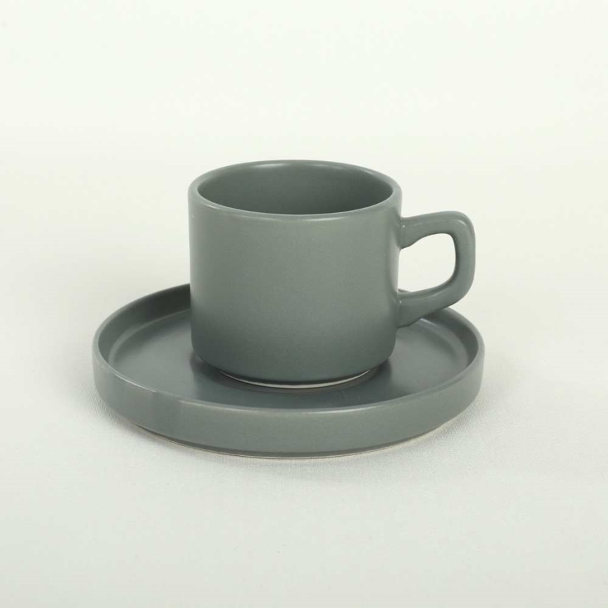 Geschirrset 20 Stück bunt/Steingut